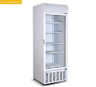 Шкаф холодильный со секлянной дверью Crystal CR 350E